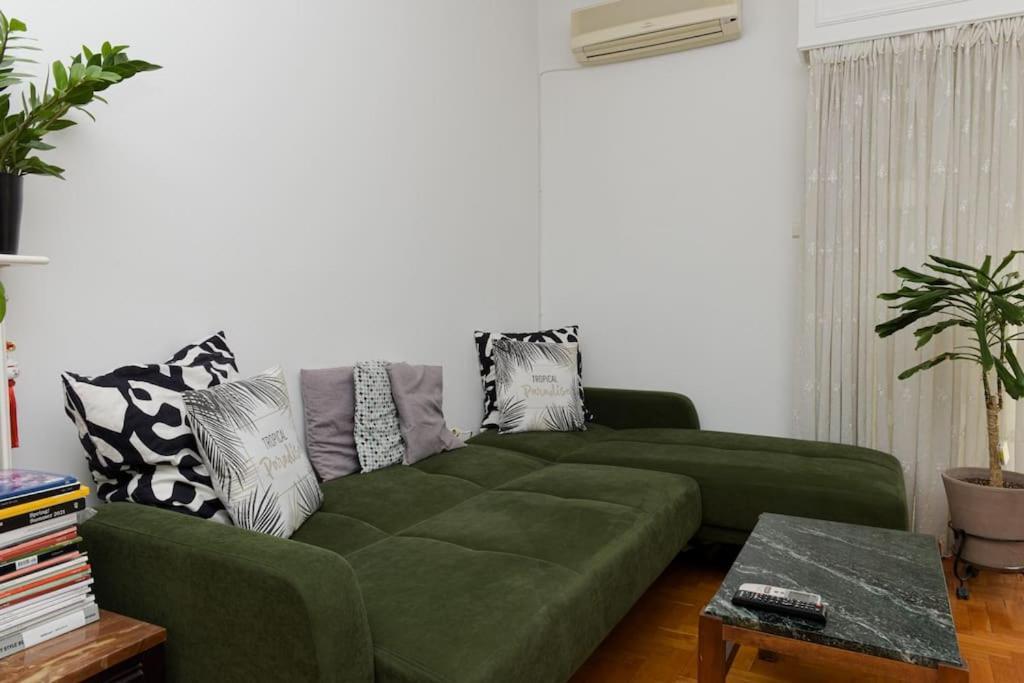 Urban-Vintage Choice 10 Minutes From Acropolis - One Bedroom Atenas Exterior foto